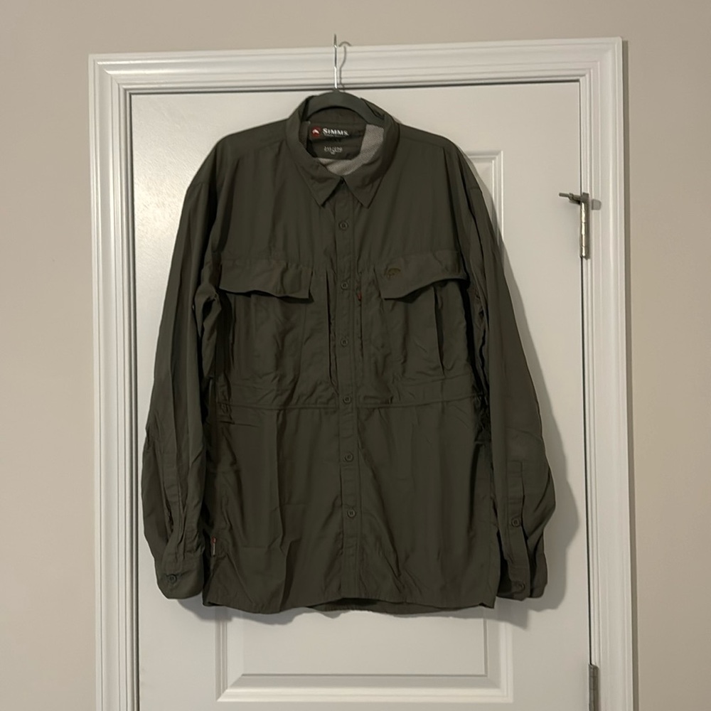 Simms Men’s Long Sleeved Fishing Shirt